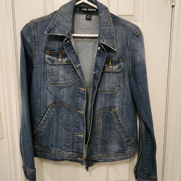 Joe Fresh Denim Jacket Womens Medium - Picture 1 of 8